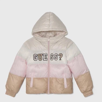 Куртка GUESS, арт.J4YL04WEGY0, бежево-розовая, 12 лет, рост 147 см