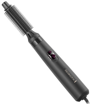 Фен-щетка Remington Dry Style Caring 400 Вт: 2 режима температуры, ионизация и насадки — Черный (AS7100)