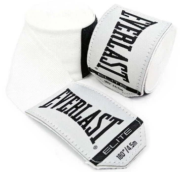 Бинты Everlast ELITE HANDWRAPS белый Уни 180 (457,2 см)