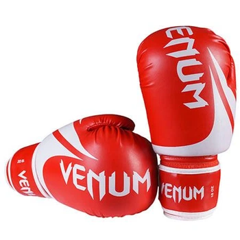 Боксерские перчатки Venum, DX, 14oz, красный