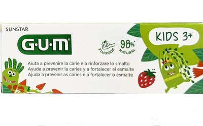 Зубная паста-гель GUM Kids для детей от 3-х лет 50 мл