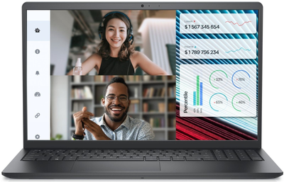 Ноутбук Dell Vostro 15 3530 / Ліцензійна Windows 11 Pro / Intel Core i5-1334U 10-ядерний / RAM 16 ГБ / SSD 1 ТБ / Підсвітка клавіатури / USB Type-C / Екран 120 Гц