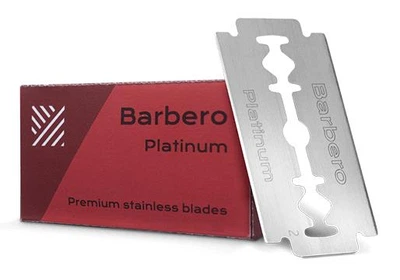 Леза для безпечної бритви Barbero Platinum Razor Blades (5 лез)