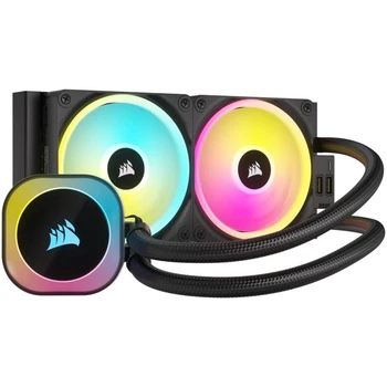 Система водяного охлаждения Corsair iCUE Link H100i RGB Liquid CPU Cooler Black (CW-9061001-WW)