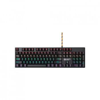Клавіатура Canyon Deimos GK-4 Rainbow LED USB UA Black (CND-SKB4-US) (247119)