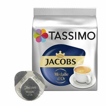Кофе в капсулах Jacobs by Tassimo Medaille d'Or (16 капсул)