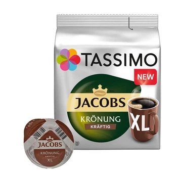 Кофе в капсулах Jacobs by Tassimo Krönung Kräftig Intense XL (16 капсул)