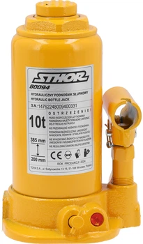 Домкрат гідравлічний пляшковий STHOR 10 т 200-385 мм (80094_v)
