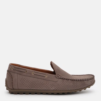 Мужские топсайдеры кожаные Prime Shoes 15-045-70610 40 26.5 см Визон (PS_2000000251196)