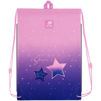 Сумка для обуви Kite Sparkling K25-600M-3 46х33 розовый