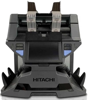 Счетная машинка HITACHI iH 210 POCKET 2+1 Magner трёхкарманный сортировщик банкнот с сенсорным экраном и мультивалютной проверкой