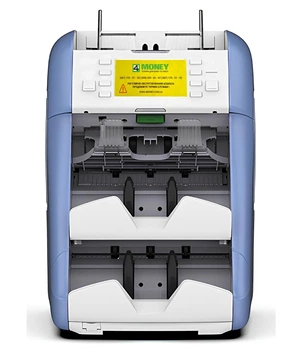 Сортировщик валют KISAN NEWTON 30 Premium 2+1 Pocket Fitness с детекцией банкнот высокой емкости С проверкой подлинности купюр С проверкой подлинности денег С сортировкой номинала Скоростной счётчик денег