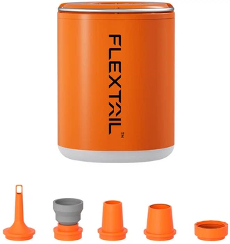 Насос-ліхтар кемпінговий FLEXTAILGEAR Tiny Pump 2X Помаранчевий (TY2X1600-OG-i)