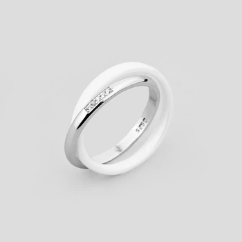 Серебряное кольцо Minimal с91-0004б-17.5 17.5