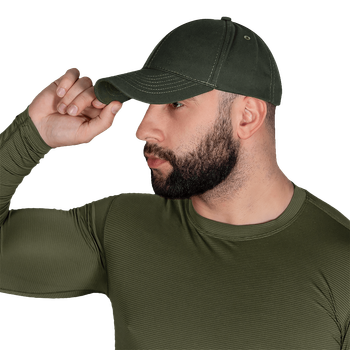 Бейсболка New Fix Canvas Dark Olive