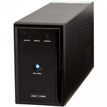 Джерело безперебійного живлення LogicPower LPM-U1250VA, Lin.int., AVR, 3 x евро, USB, металл (LP4986)
