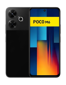Смартфон POCO M6 4G 6/128GB Black (глобальная версия)