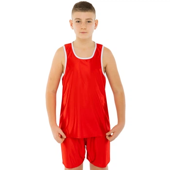 Форма для бокса детская боксерская форма SP-Sport 1652 размер M (140-150см) Red
