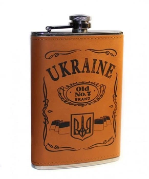 Фляга из нержавеющей стали UKRAINE 250 мл