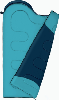 Спальний мішок Nils Camp NC2008 Розмір L Blue-Light Blue (5907695544763)