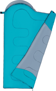 Спальний мішок двомісний Nils Camp NC2008 Розмір M Grey-Green (5907695595994)
