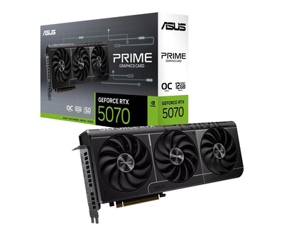 Видеокарта ASUS GeForce RTX 5070 Prime OC 12GB GDDR7 DLSS4 (PRIME-RTX5070-O12G) EU