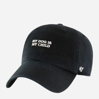 Кепка 47Brand Slogan Base Runner Icon BSRIC1411GWS-BKC One Size Черная (195000830983)