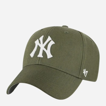 Кепка 47Brand New York Yankees MVPSP17WBP-SWL One Size Хаки (195000714634)