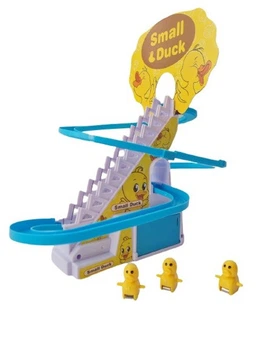 Интерактивная игрушка скользящие утки Small-Duck Игровой центр горка-трек с подъёмником