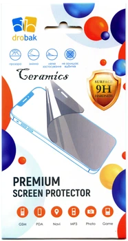 Универсальная защитная пленка Drobak Ceramics для смартфона 7-8" (221 х 130) (474 710)