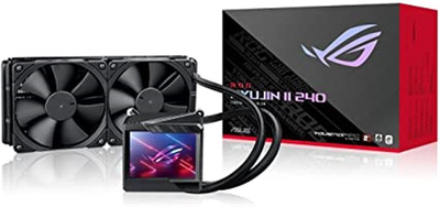 Система водяного охлаждения Asus ROG Ryujin II 240 (90RC00A0-M0UAY0), Intel:1150/1151/1152/1155/1156/1200/1700/2011/2011-3/2066, AMD:AM4/TR4, 272х122х27мм, 4-pin