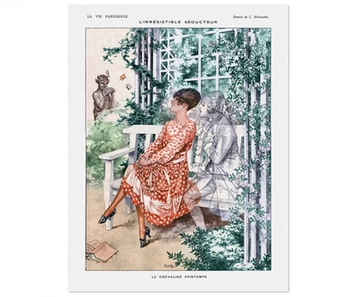 Постер CP Нестримний Спокусник 1900, Вінтаж 46х60 см (388)