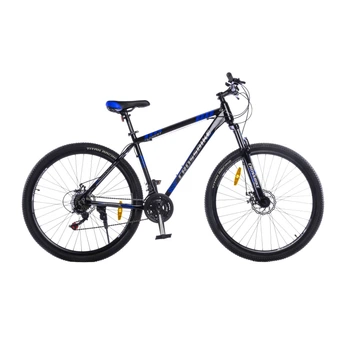 Велосипед CrossBike Everest 27.5" 17" Чорний-Синій