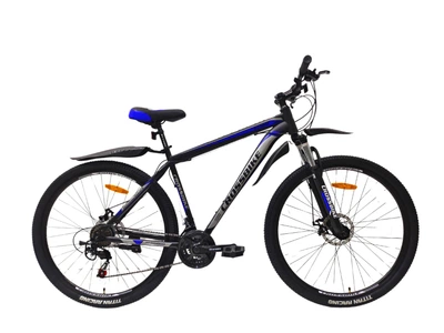 Велосипед CrossBike Storm 2024 27.5" 15" Чорний-Синій