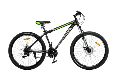 Велосипед CrossBike Storm 27"17" Чорний-Зелений
