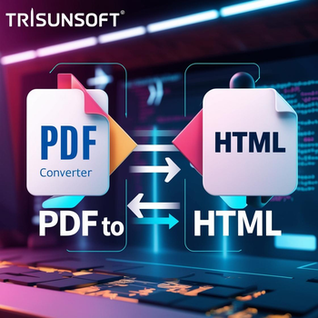 Trisunsoft PDF to HTML Converter, 1 рік, 3 ПК