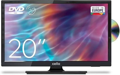 Телевизор 20" Cello C2020FSDE / HD / 60 Гц / LED / T2 / DVD Б/В