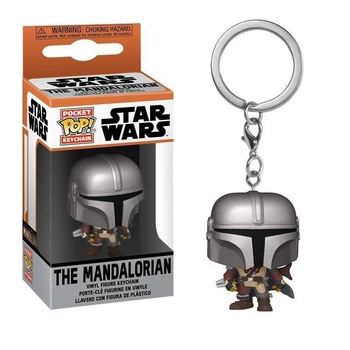 Игрушка Брелок Наемник Funko Pop Фанко Поп из сериала Мандалорец для детей (арт 13821)