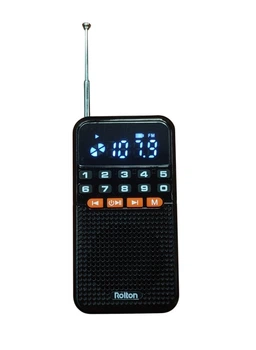 Радио ФМ/МP3 плеер Rolton-t1. аккумулятор, SD карта, Bluetooth, фонарик