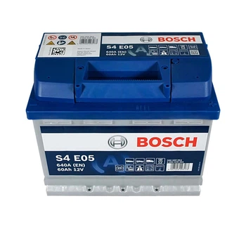 Автомобильный аккумулятор BOSCH EFB 60Ah 640A R+ 0092S4E051