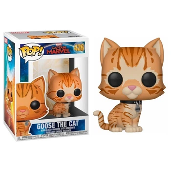 Фигурка Funko Pop Гуся Кот - Goose The Cat №426 10 см Фанко Поп Первый мститель Капитан Марвел Captain Marvel
