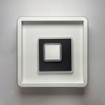 Люстра світлодіодна стельова LUMINARIA BRAVE 90W S400 APP WHITE/BLACK 220V IP20 (6951427268570)