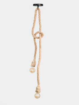 Люстра підвісна Brille HD-121S/2 E27 Rope (24-021)