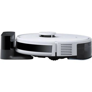 Робот-пылесос с влажной уборкой Ecovacs Deebot с Лидар навигацией и мощным всасыванием белый