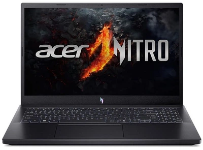 Ноутбук ACER 15.6" Nitro V 15 ANV15-41 (FHD IPS 165Hz) /AMD R5-6600H /16GB /SSD 512GB /RTX2050-4GB /Lin /чорний