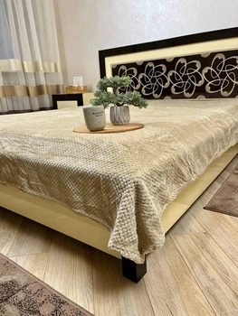 Плед бамбуковий Соти Пісочний