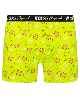 Трусы-боксеры мужские Lee Cooper LCU34256GREENFORMS XXL зеленые с рисунком (9911111159369)
