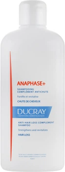Стимулирующий шампунь для ослабленных, выпадающих волос Ducray Anaphase Stimulating Cream Shampoo 400ml (537113-947760-2)