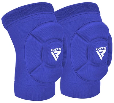 Наколенники спортивные RDX Hosiery Knee Foam K5 пара M Blue/White (HYP-K5UW-M)