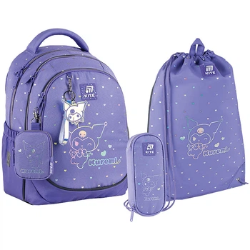 Шкільний набір Kite Education Kuromi SET_HK25-700M (рюкзак, пенал, сумка)